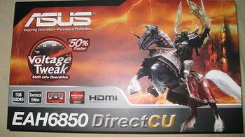ASUS EAH6850 directCU/2DIS/1GD5 